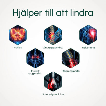 Postura - Lindra ryggbesvär och gå utan smärta